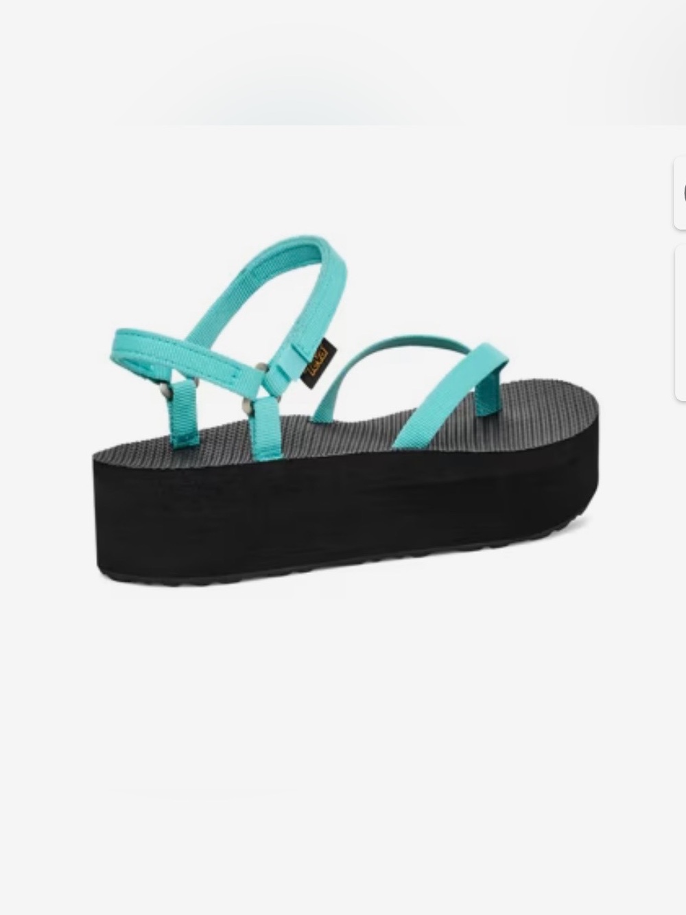 Teva Women's Teal Strappy Footbed Sandals - Picture 10 of 16